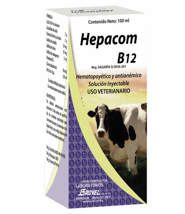 Hepacom B12 Solución inyectable